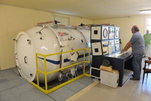 La camera iperbarica verrà smantellata