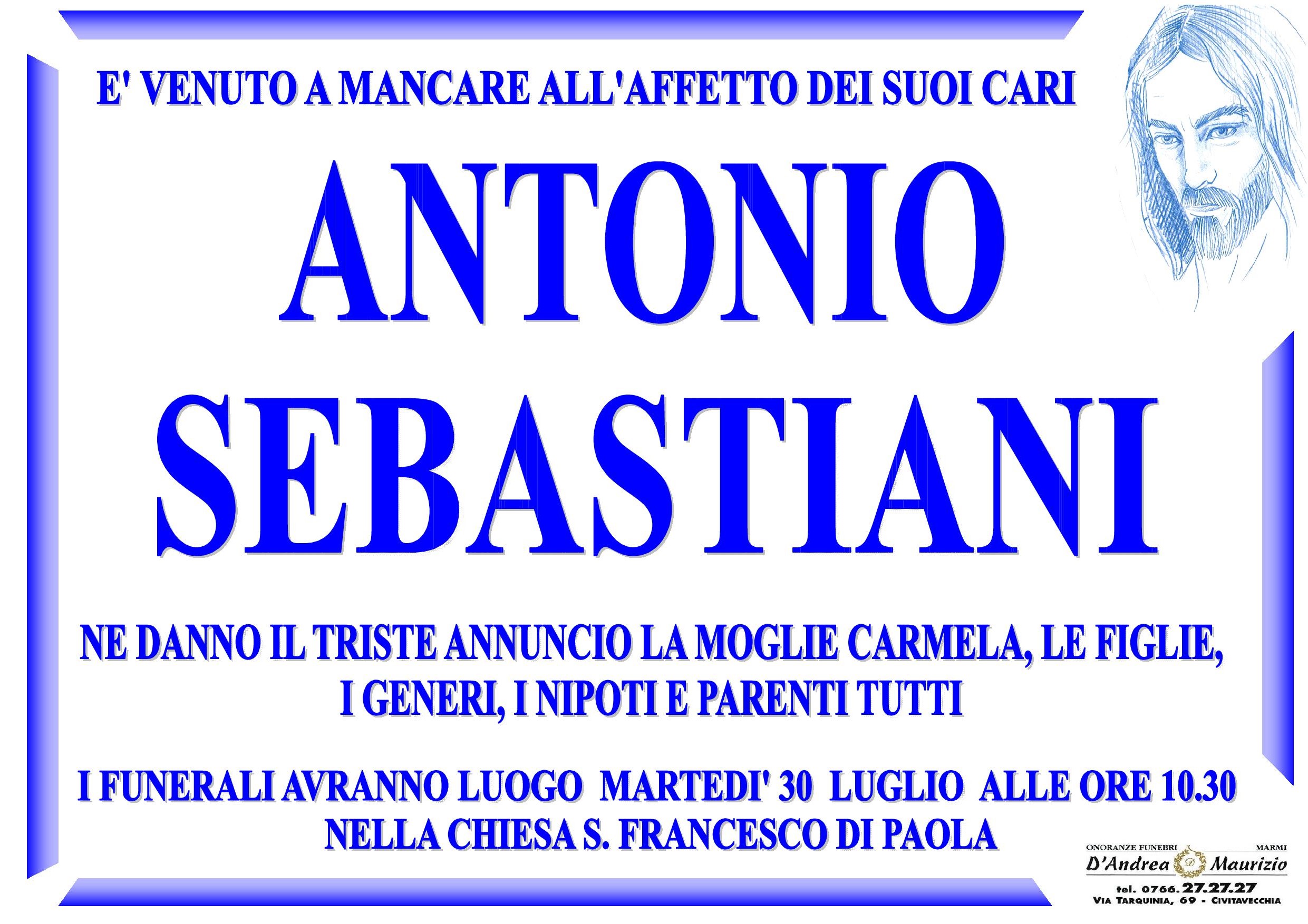 ANTONIO SEBASTIANI