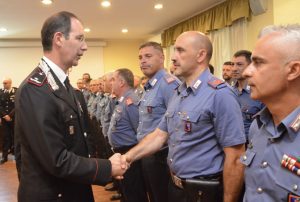 Il Comandante della Legione Carabinieri Lazio visita il Comando Provinciale di Viterbo