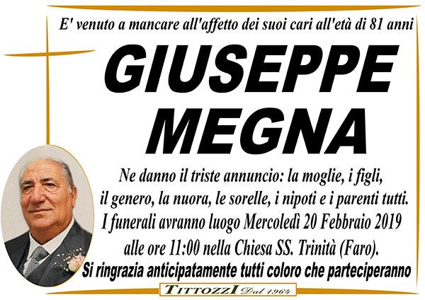 GIUSEPPE MEGNA