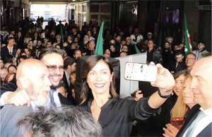 Apertura elettorale show  per Giancarlo Frascarelli