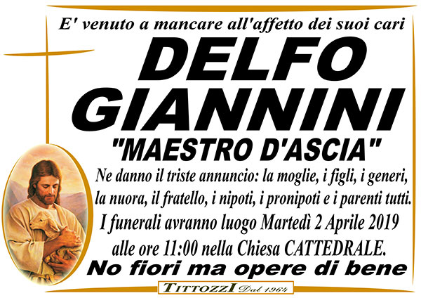 DELFO GIANNINI ''Maestro D'Ascia''