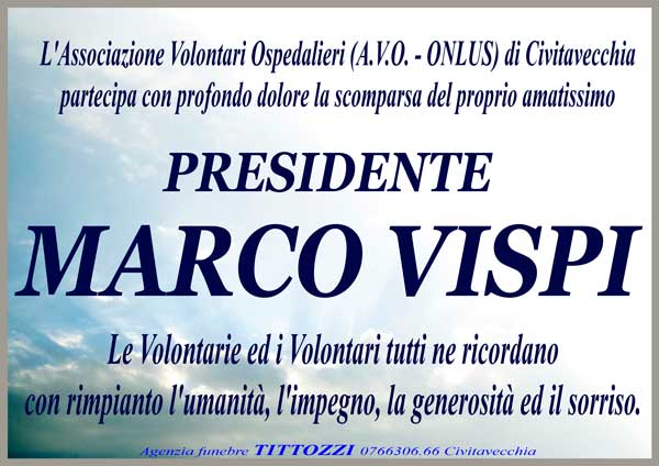 MARCO VISPI – partecipazione
