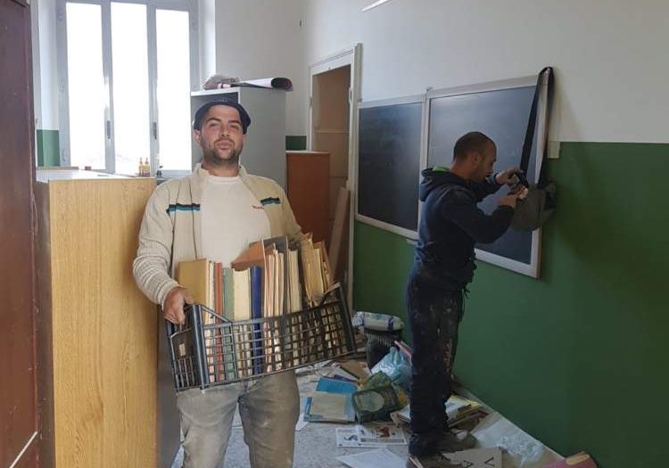 Scuola di via Turati, avanti con i lavori