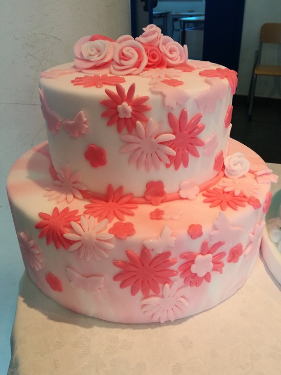Lezione di cake design all'alberghiero di Ladispoli