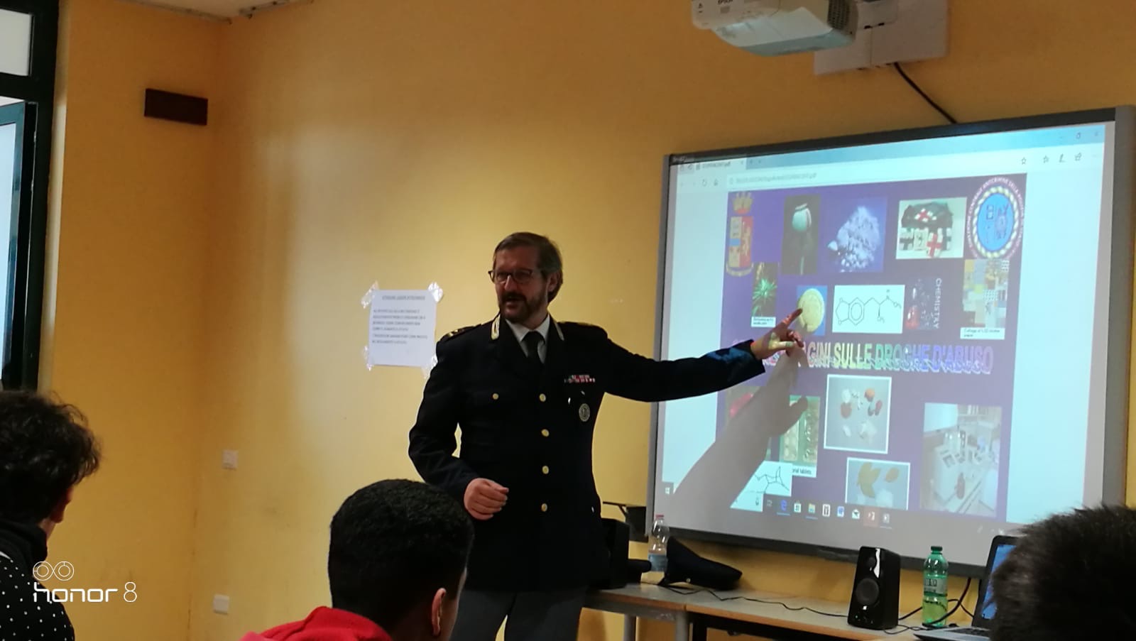 Tarquinia, studenti del "Cardarelli" a lezione di investigazione