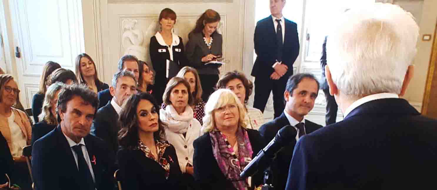 Komen, &nbsp;Mattarella ha ricevuto una delegazione