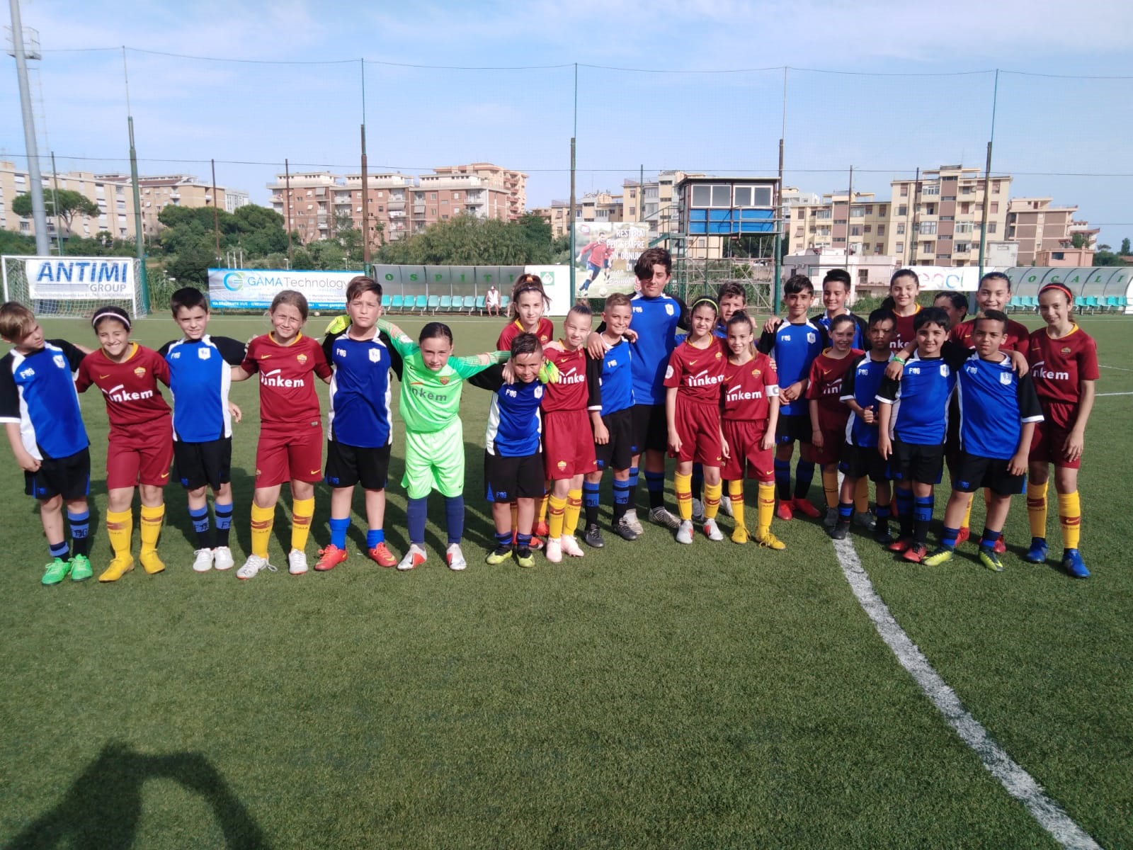 La Roma femminile insegna calcio agli atleti di Csl e Dlf