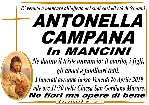 ANTONELLA CAMPANA in MANCINI