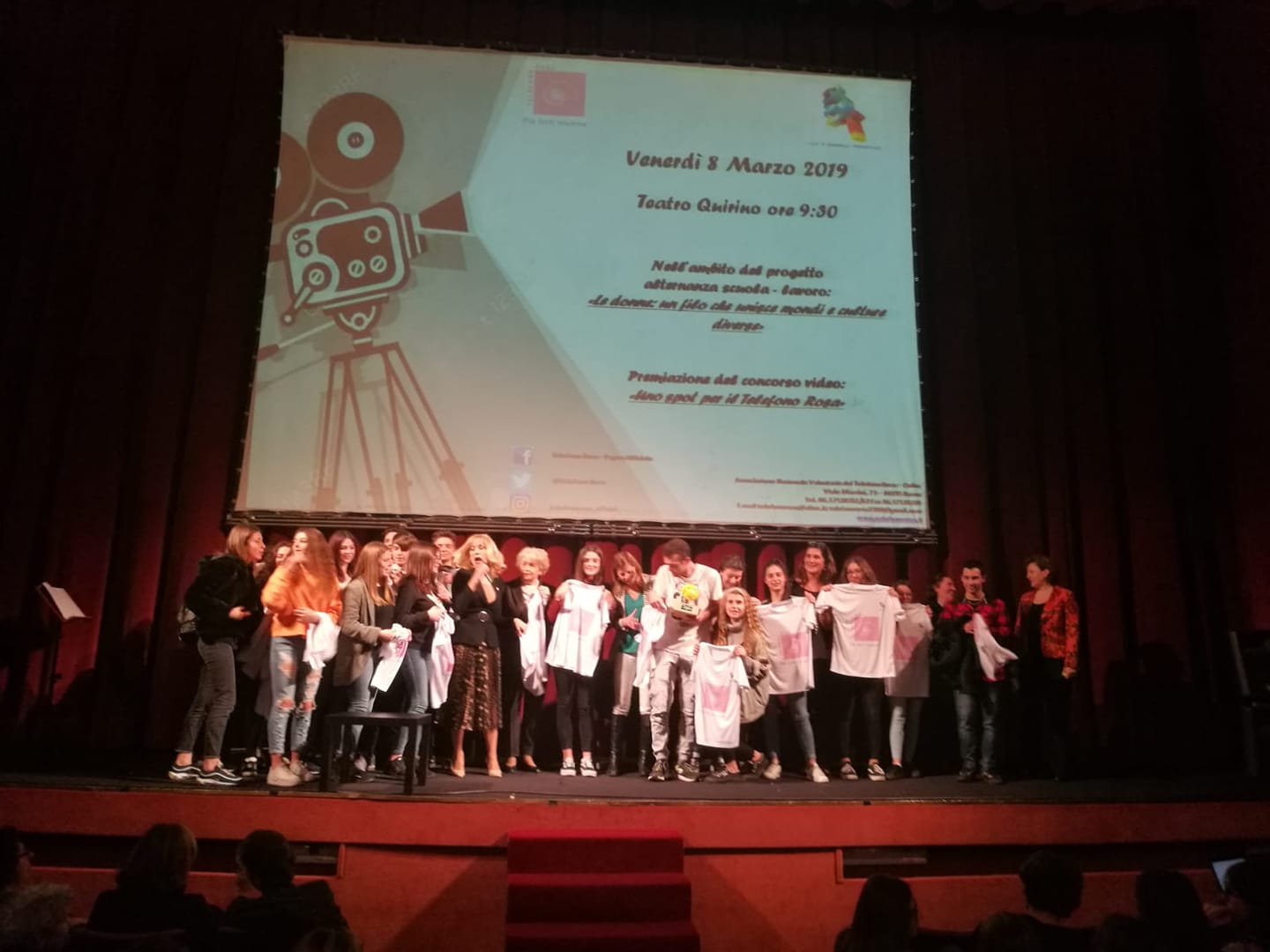 Uno spot per il telefono rosa: primo premio per gli studenti del Cardarelli di Tarquinia