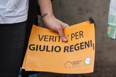 Caso Regeni, pm Roma a Cambridge