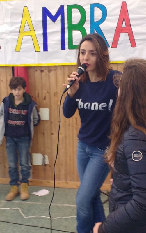 Ambra Angiolini: &laquo;In un libro c&rsquo;&egrave; la vita&raquo;