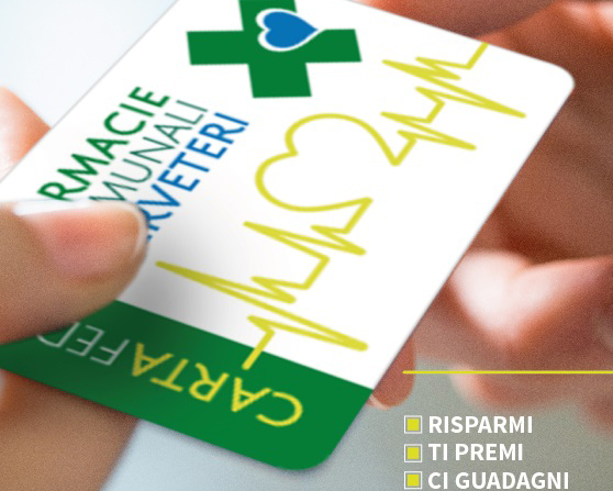 Carta fedelt&agrave; nelle farmacie comunali di Cerveteri