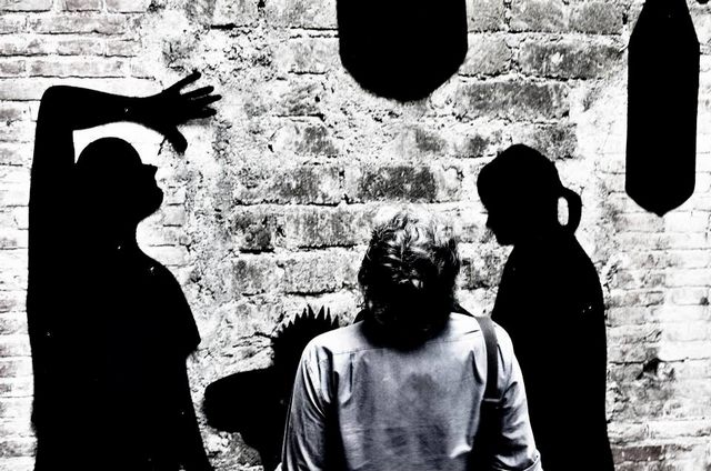 Bombe su Civitavecchia (foto Enrico Paravani)