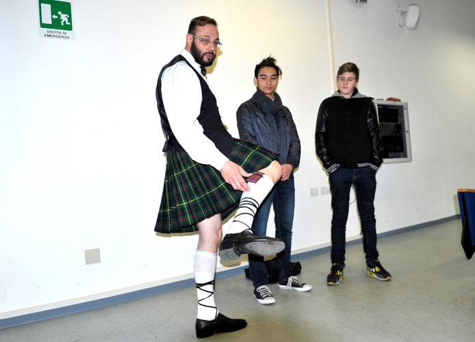 "Scottish day" al liceo "Galilei"