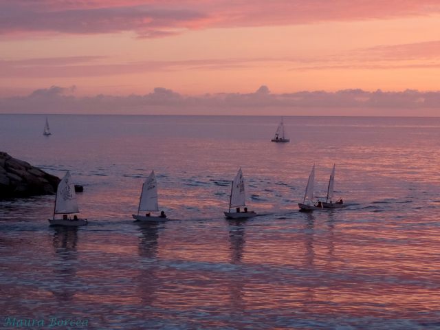 Rientro al calar del sole (foto Maura Borcea)