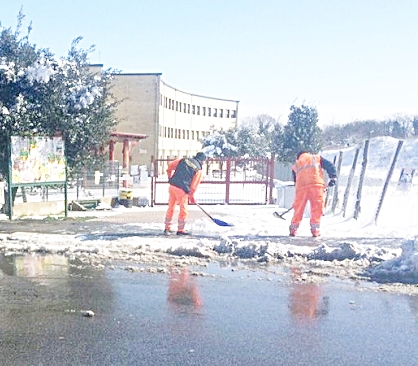 Scuola senza riscaldamenti
