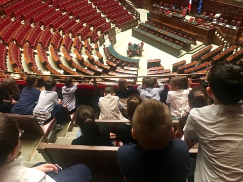 Scuola primaria ospite alla Camera dei deputati