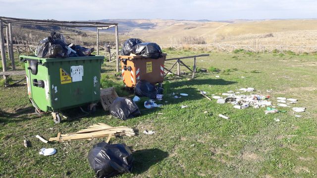 Tarquinia, ripulita l’area della Civita
