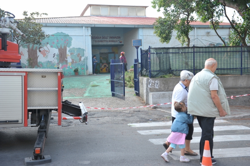 Bimbi trasferiti alla Don Milani