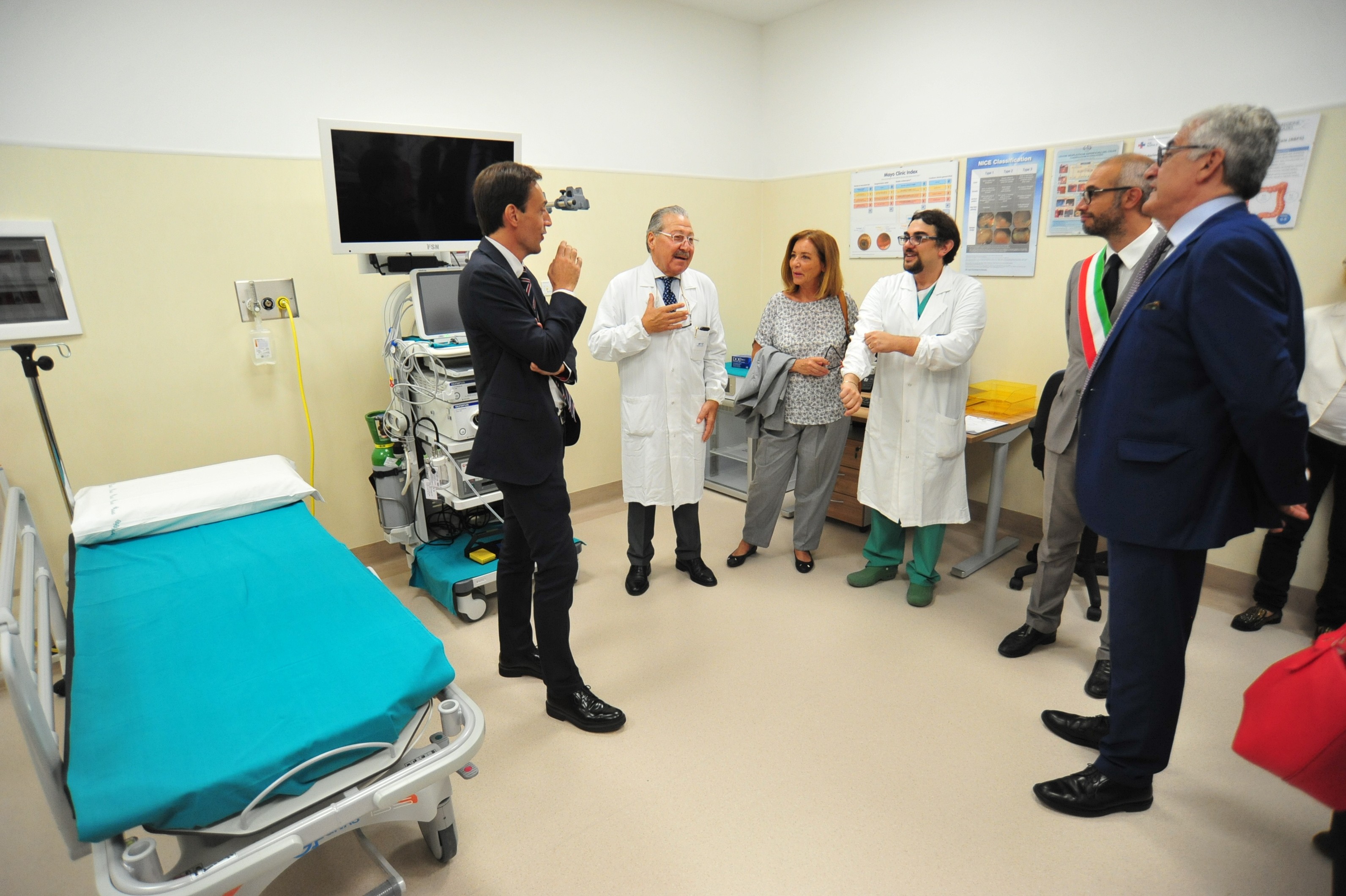 San Paolo, taglio del nastro per Endoscopia e Fisioterapia