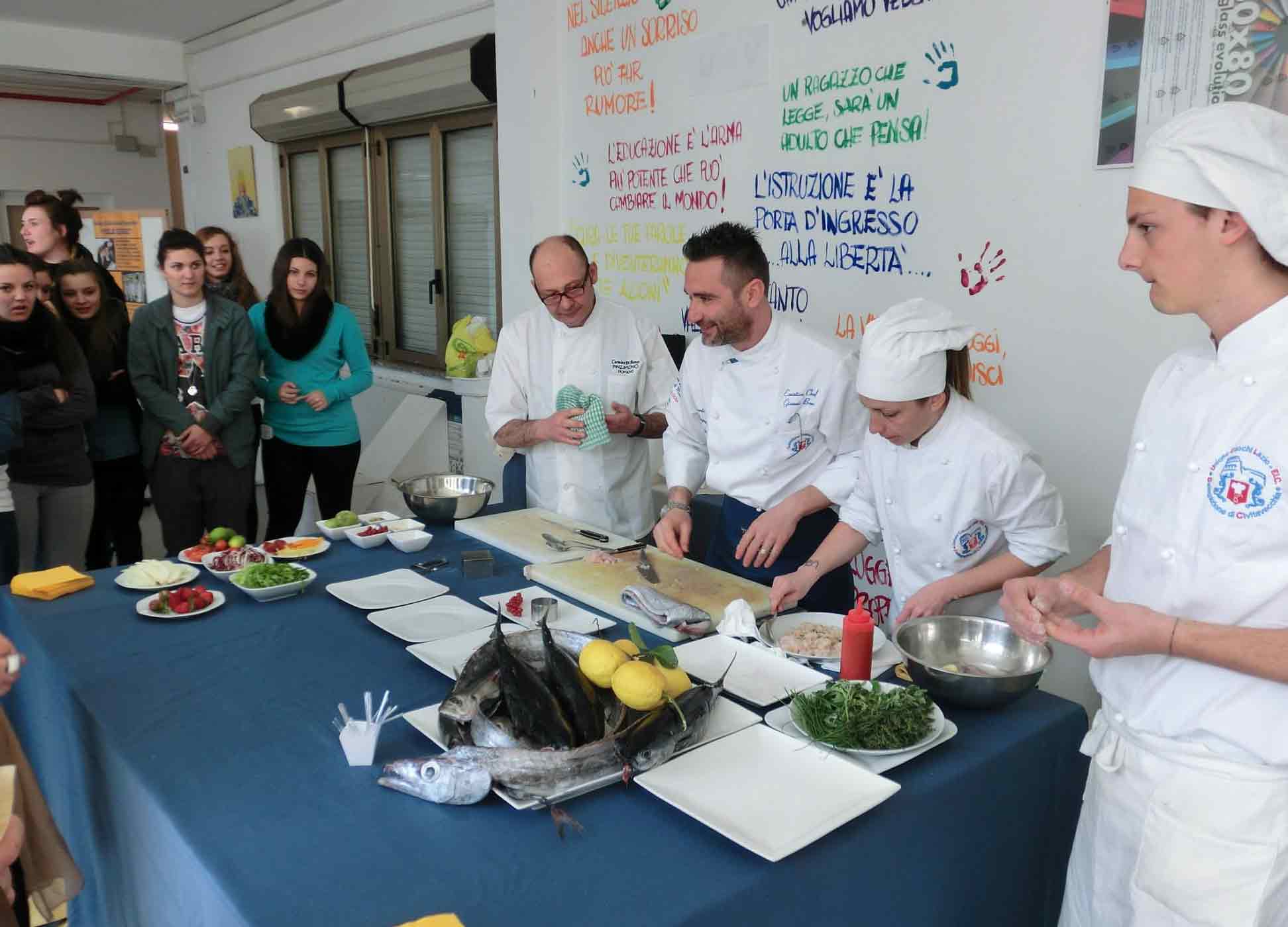 Successo all'IIS Viale Adige per la manifestazione sul pesce azzurro