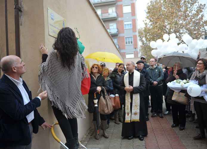 Tanta commozione alla scuola "Adriano Giannini"