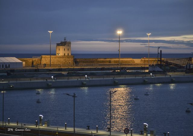 Il molo (foto Giovanni Canu)