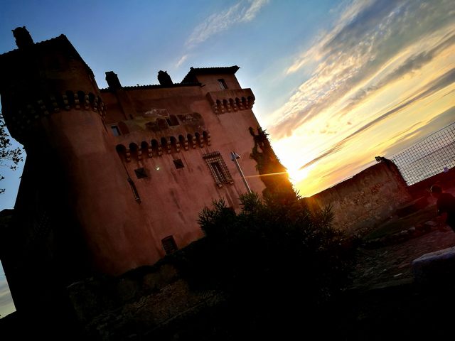 Tramonto a Santa Severa (foto Giusy Pesarini)