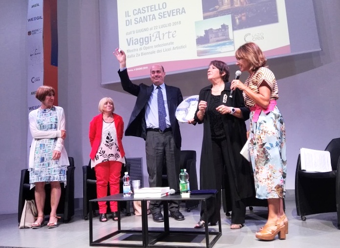 Inaugurata al castello di S. Severa&nbsp; la mostra-concorso &nbsp;&lsquo;&lsquo;Il viaggio&rsquo;&rsquo;