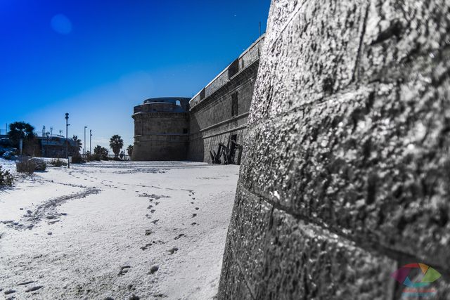 Neve al forte (foto Alessio Lucaroni)