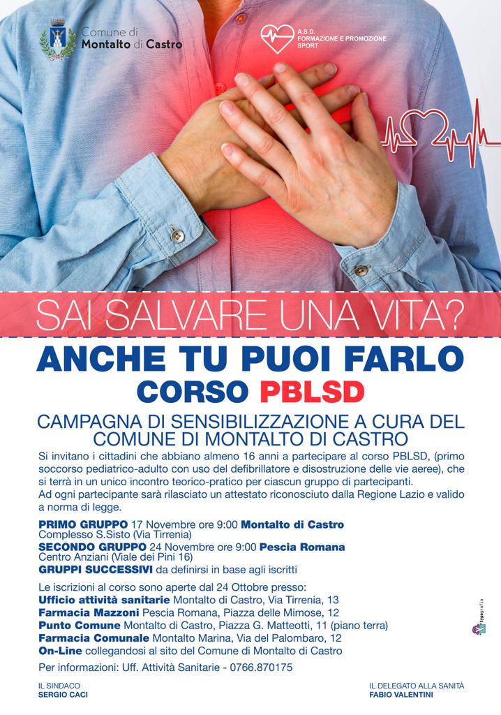 Defibrillatore, iniziano i corsi