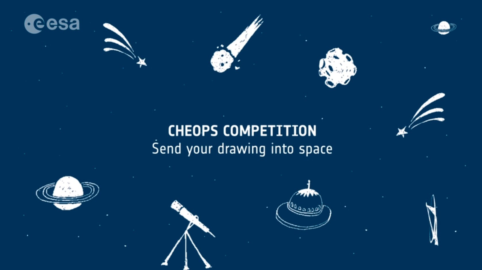 IC Tolfa-Allumiere tra le stelle: 36  disegni scelti per la sonda Cheops