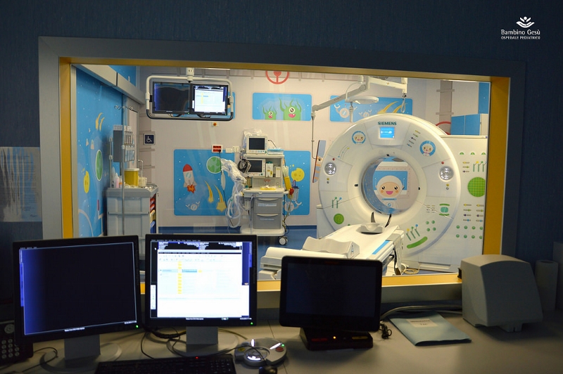 Palidoro ospedale Bambin Gesu' astro tac