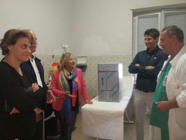 Ospedale di Tarquinia, arriva il macchinario per la crioterapia