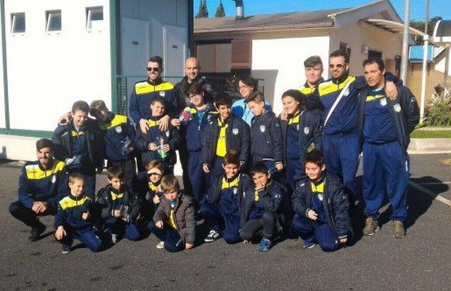 Visita dell'Asd Poseidon all'ospedale Bambin Ges&ugrave;