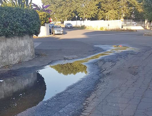 A Campo di Mare dopo l&rsquo;acquedotto si riparano le condotte in danno all&rsquo;Ostilia