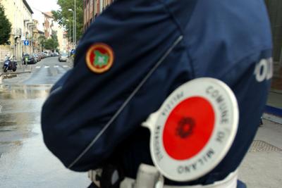 Vigilessa molestata da collega