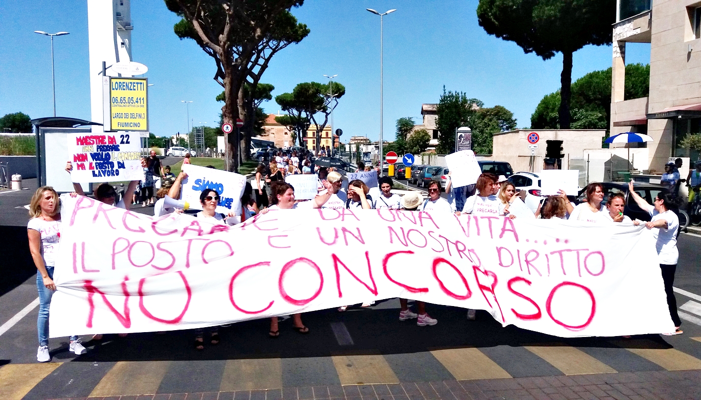 In marcia per il posto di lavoro