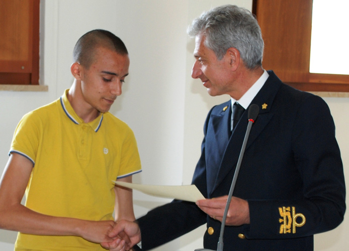 Alternanza scuola/lavoro: la Capitaneria consegna i diplomi