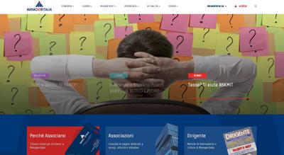 &Egrave; on line il nuovo portale di Manageritalia