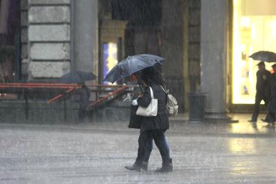 Tornano i rovesci sull'Italia