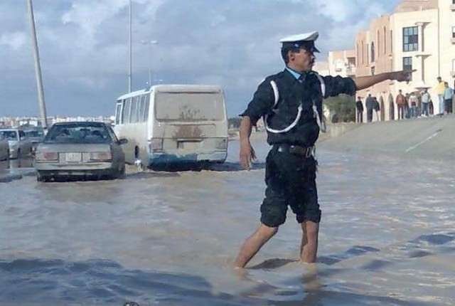 Stacanovista a Tripoli (foto Alfredo Di Mambro)