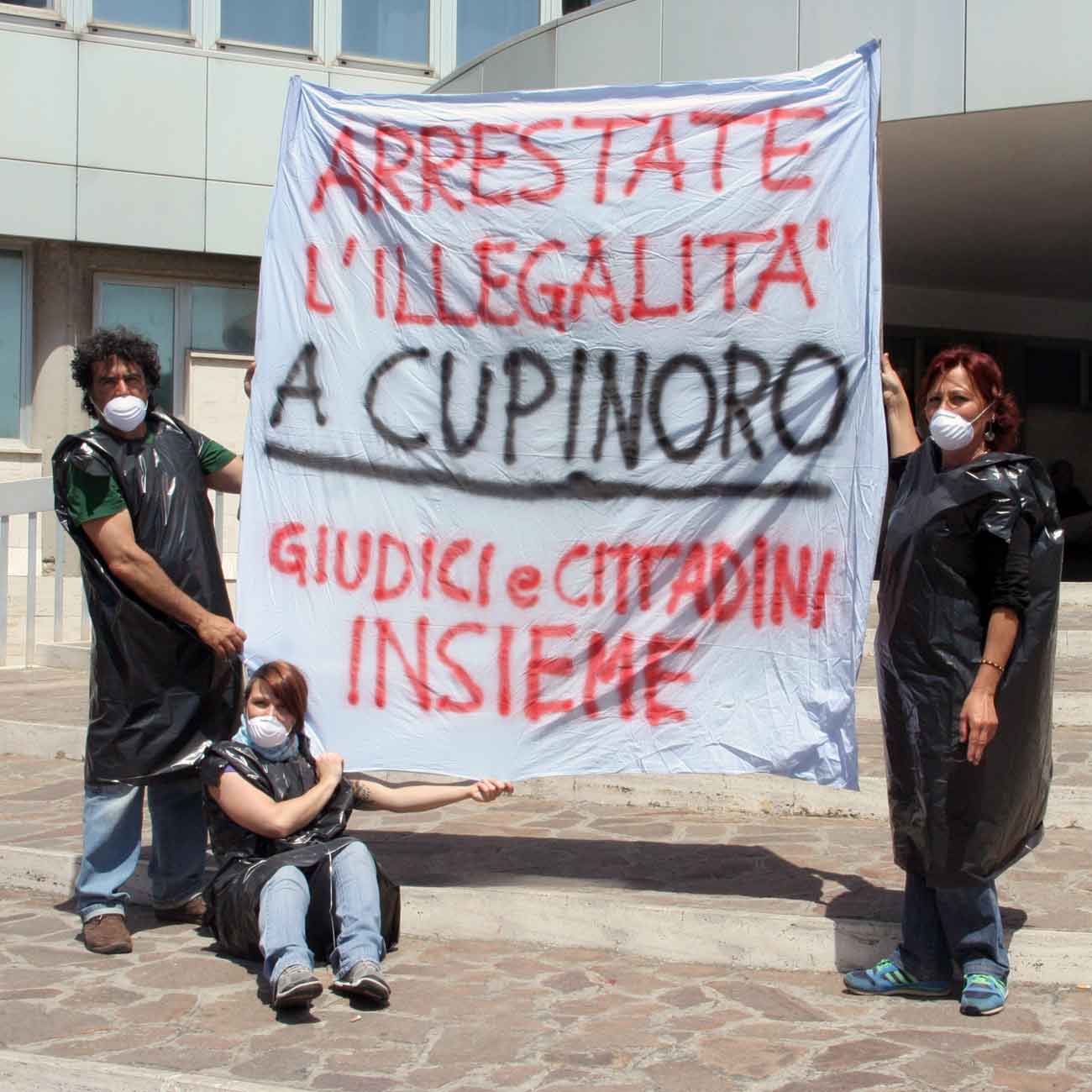 Cupinoro: comitati a sostegno della Procura di Civitavecchia