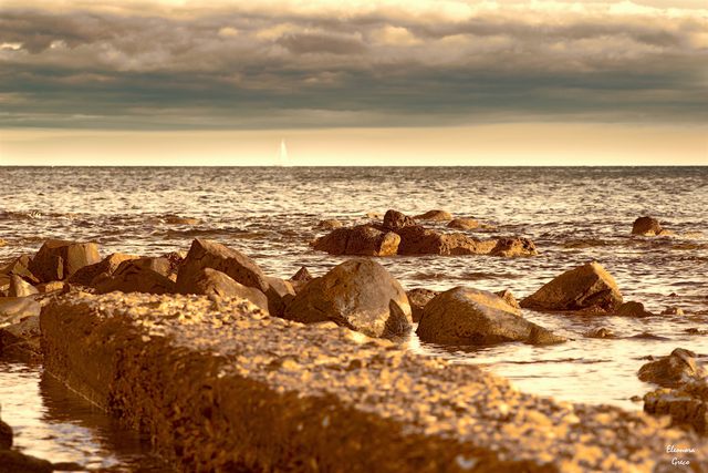 Nuvole e mare (foto Eleonora Greco)