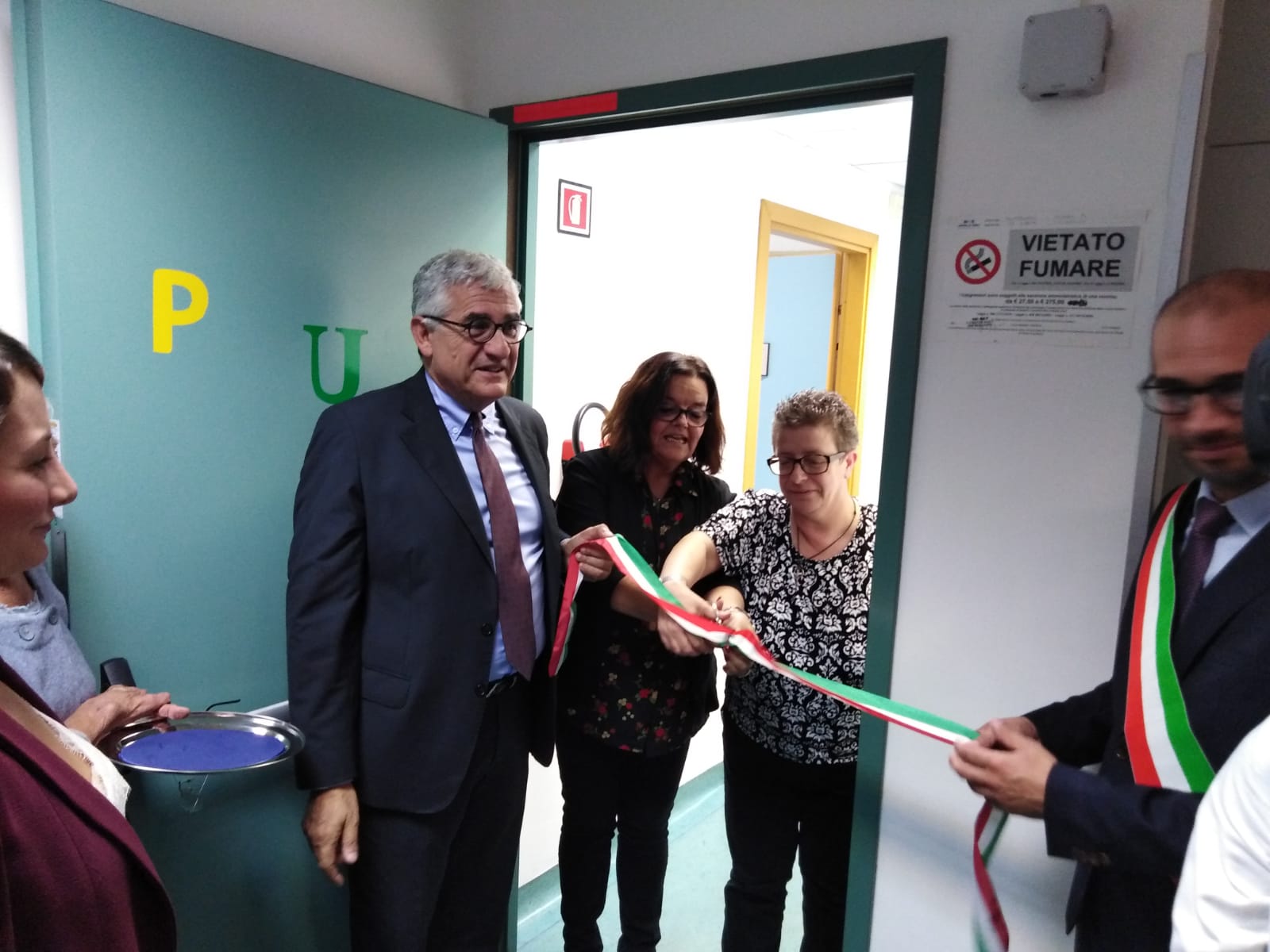 Taglio del nastro per il Pua di via Etruria