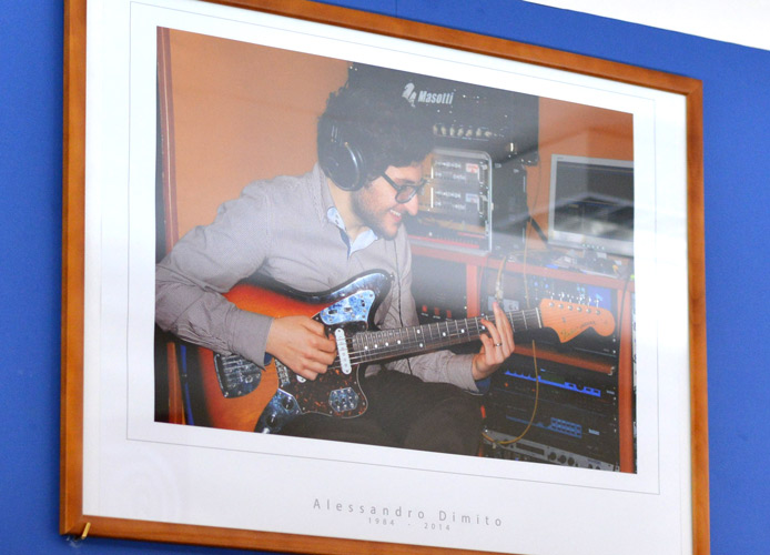 Alessandro Dimito nel cuore del Galilei