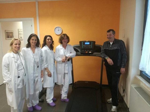 Nuovo tapis roulant per Fisioterapia