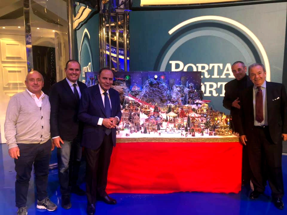 Il Villaggio di Natale di Montalto di Castro a ''Porta a Porta'' su RaiUno