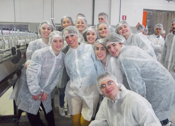 Istituto Baccelli in visita alla Molinari